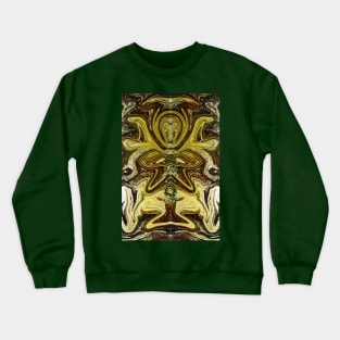 Water Fountain Art Nouveau Crewneck Sweatshirt